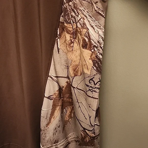 Men's Habit Realtree Brown Camo Shirt - Picture 3 of 10